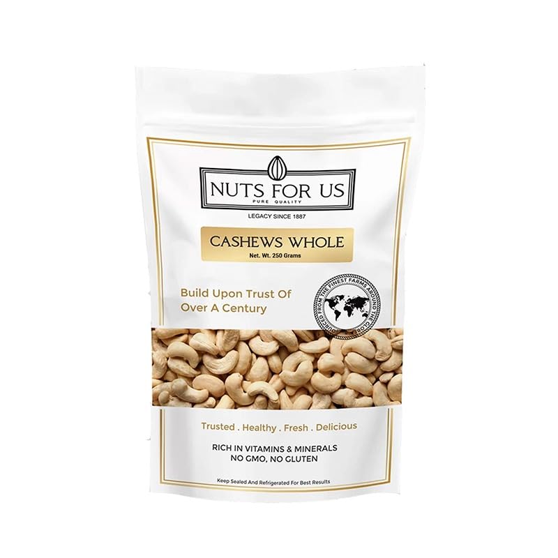 premium w320 whole cashews (kaju) buy online india | nutsforus