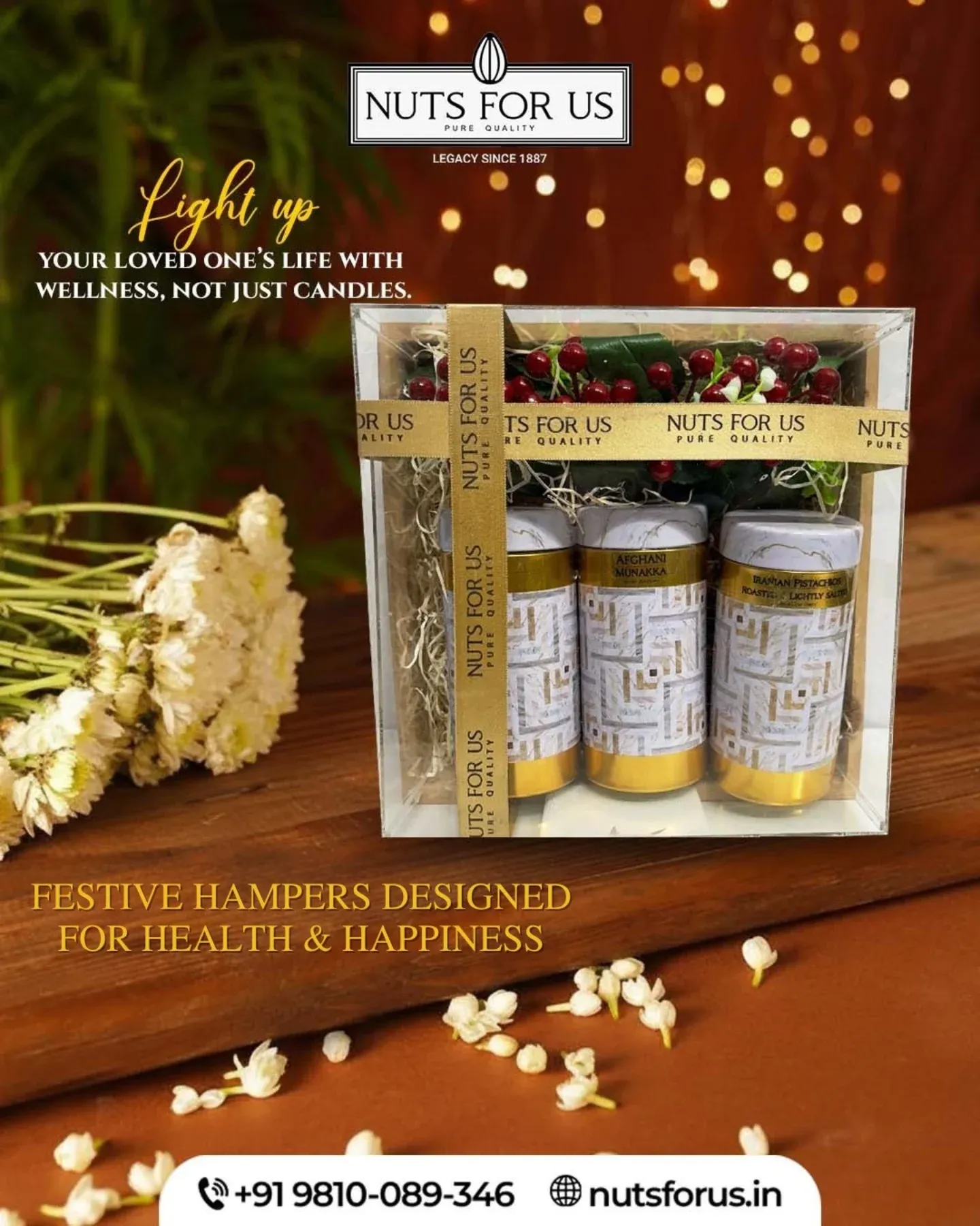 Pristine Perfection: Buy Luxury Dry Fruit Gift Box - Image 5